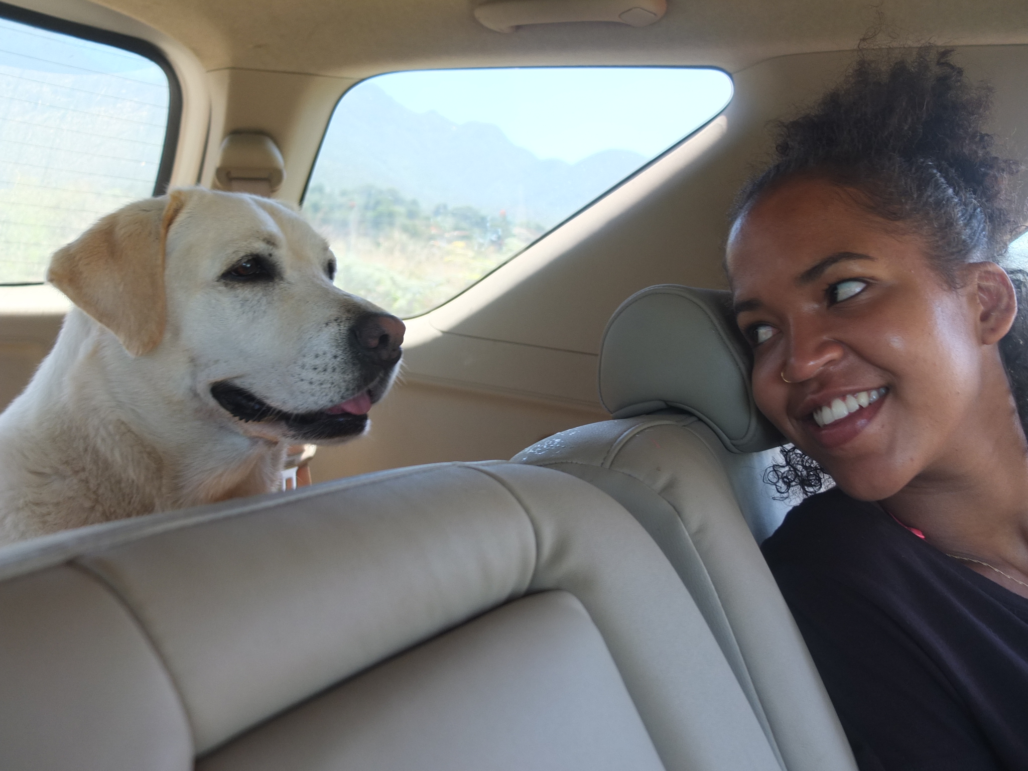 Angel and Charlie in George, SA
