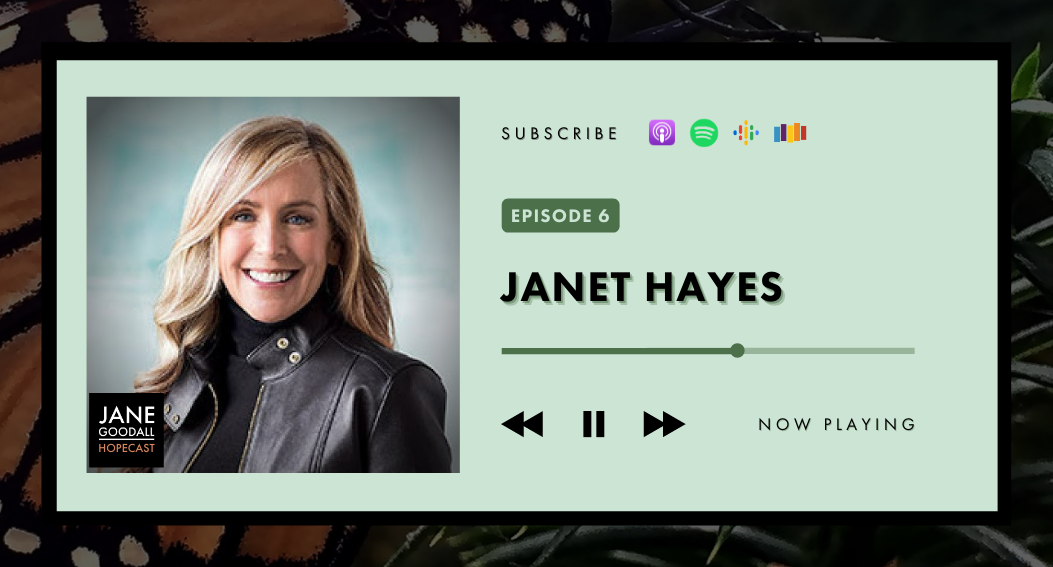 Janet Hayes – Hope is Fostering Curiosity and Sparking Imagination (Jane Goodall Hopecast #6)