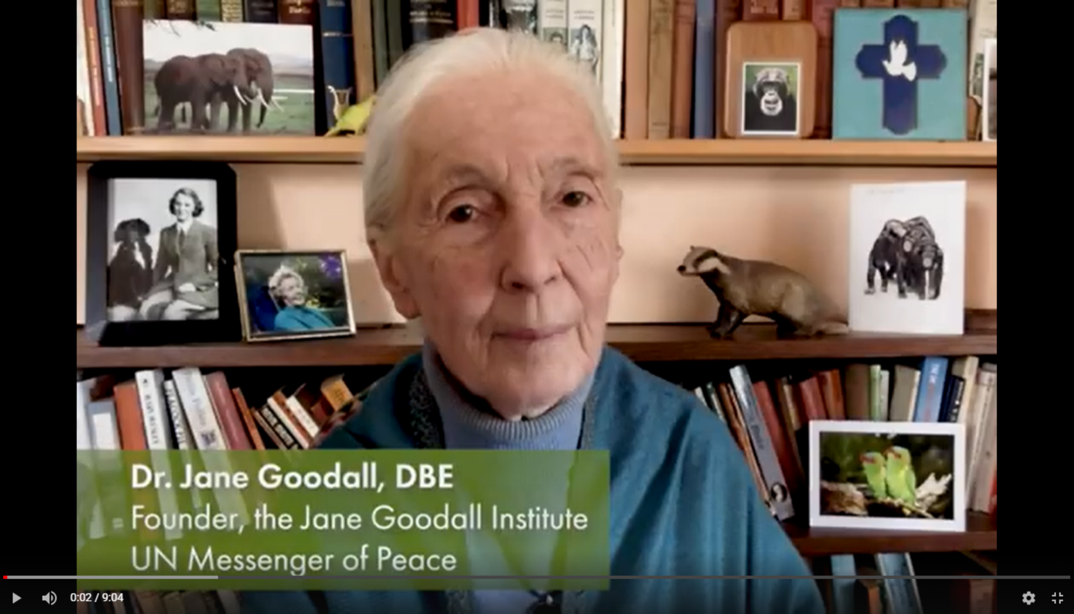 Dr. Jane Goodall’s Message for Earth Day 2021